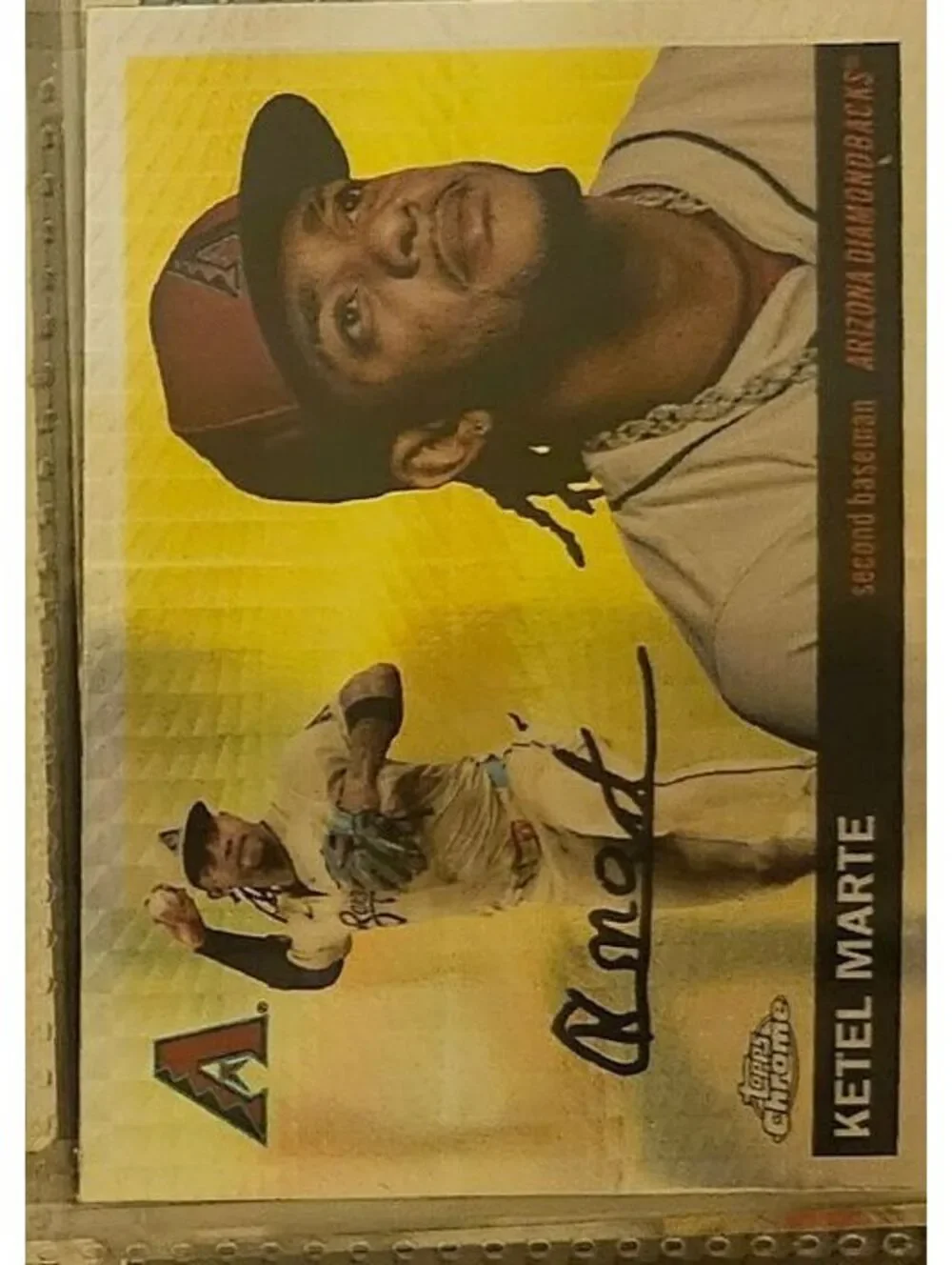 Ketel Marte #32 - 2025 Topps Chrome Platinum - Arizona Diamondbacks